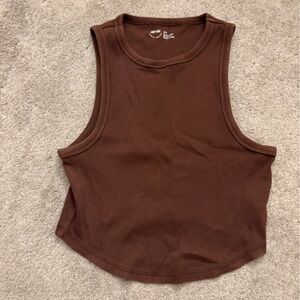 Aerie Ribbed Crop Tank